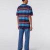 Uomini Missoni Polo E Magliette | T-Shirt In Jersey Di Cotone A Righe Multicolore