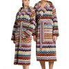 Donne Missoni Accappatoi | Accappatoio Con Cappuccio Bonnie Multicolore