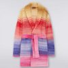 Ragazza (4-14 Anni) Missoni | Cardigan In Misto Mohair E Alpaca Multicolore