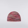 Neonato (0-24 Mesi) Missoni | Completo Due Pezzi Con Tuta In Cotone Fiammato E Cappello Docker Multicolore