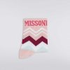 Ragazzo (4-14 Anni) Missoni | Calzini In Misto Cotone A Zigzag Multicolore