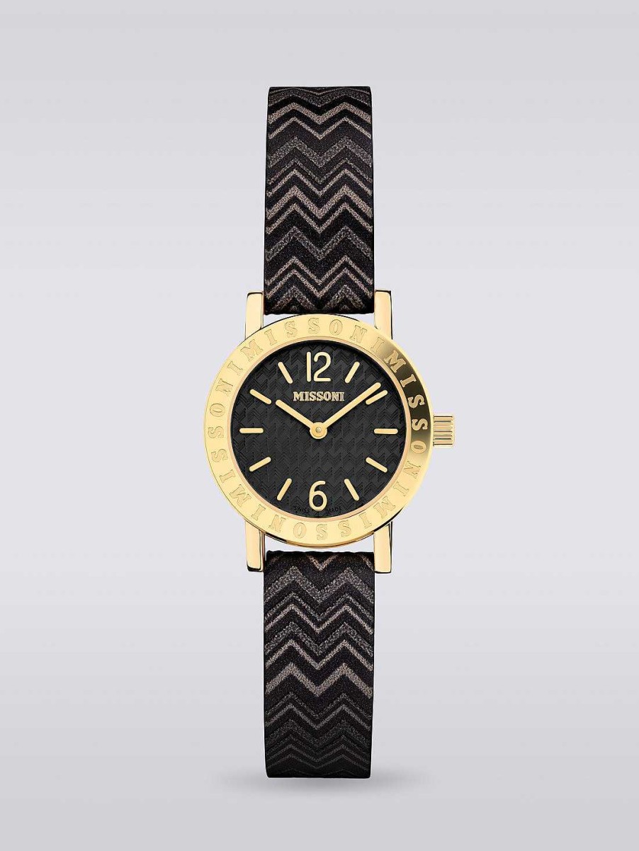 Donne Missoni Orologi | Orologio Missoni Estate 27Mm Nero