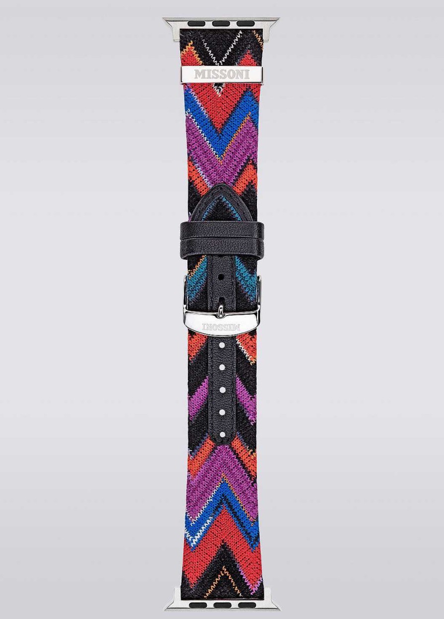 Donne Missoni Orologi | Cinturino Missoni Fabric 24 Mm Compatibile Con Apple Watch Multicolore