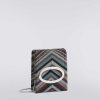 Donne Missoni Borse | Borsa A Spalla Chevron In Misto Lana E Viscosa Con Lurex Multicolore