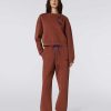 Donne Missoni Vestiario | Joggers In Misto Cotone Con Logo Ruggine