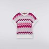 Ragazza (4-14 Anni) Missoni | Gilet In Lana Zigzag Con Lurex Multicolore