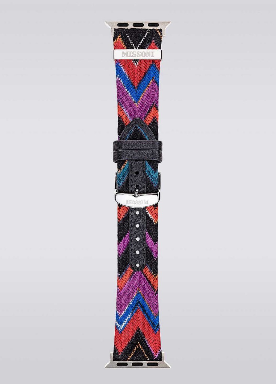 Donne Missoni Orologi | Cinturino Missoni Fabric 22 Mm Compatibile Con Apple Watch Multicolore