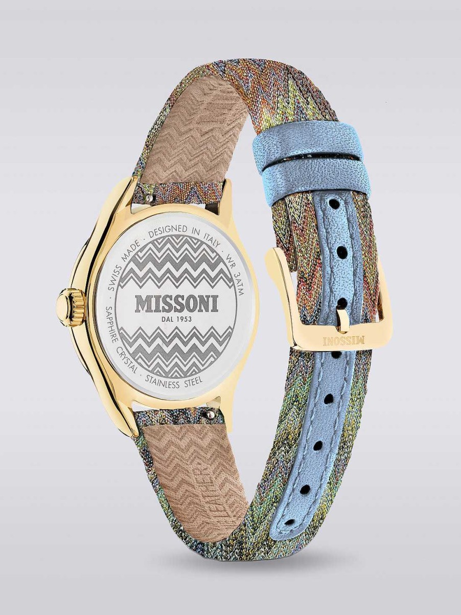 Donne Missoni Orologi | Orologio Missoni Classic Da 34 Mm Blu