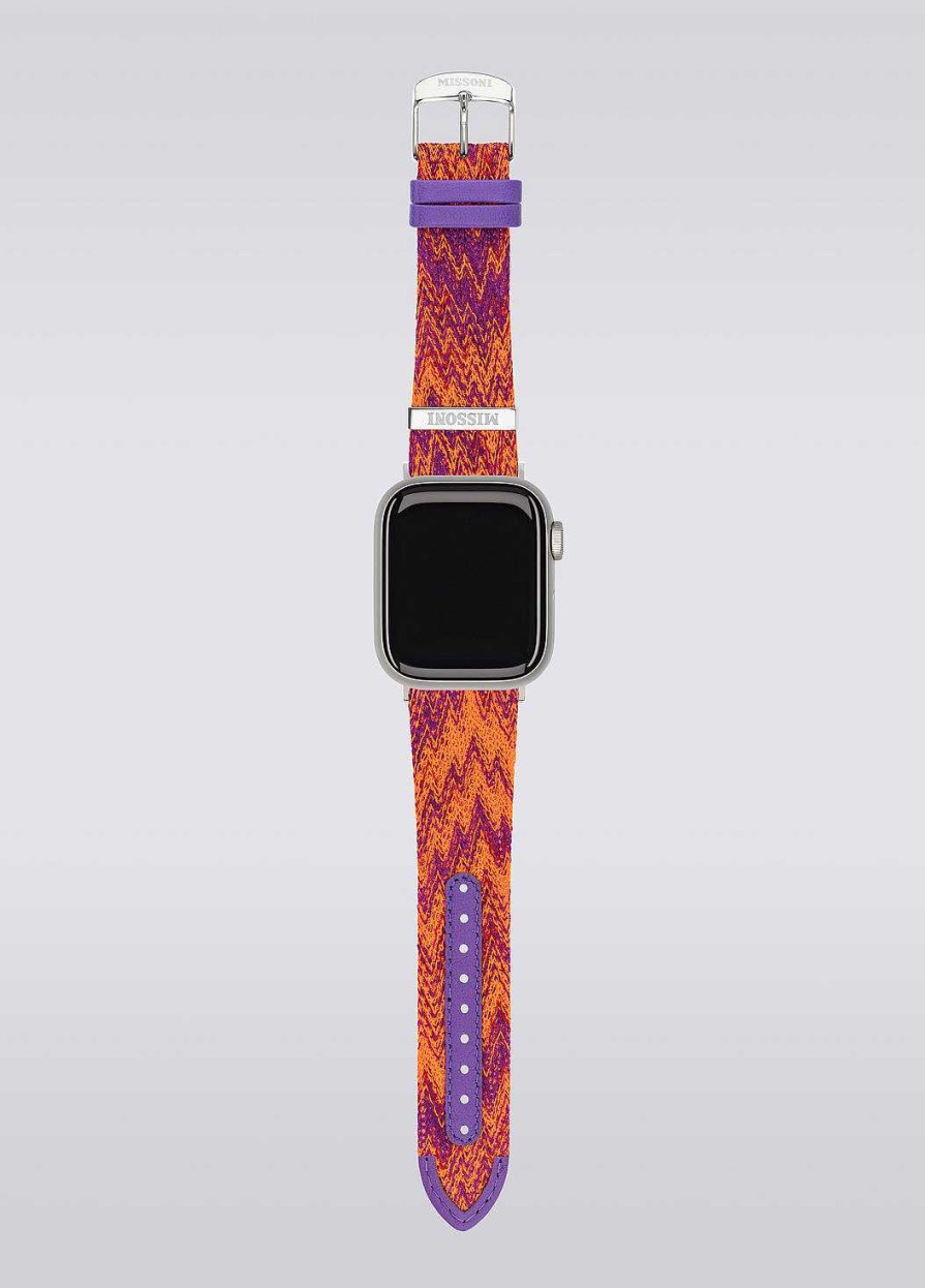 Donne Missoni Orologi | Cinturino Missoni Fabric 22 Mm Compatibile Con Apple Watch Multicolore