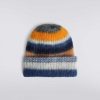 Uomini Missoni Cappelli | Berretto In Misto Mohair Rigato Multicolore