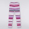 Ragazza (4-14 Anni) Missoni | Leggings In Misto Cotone A Zigzag Multicolore