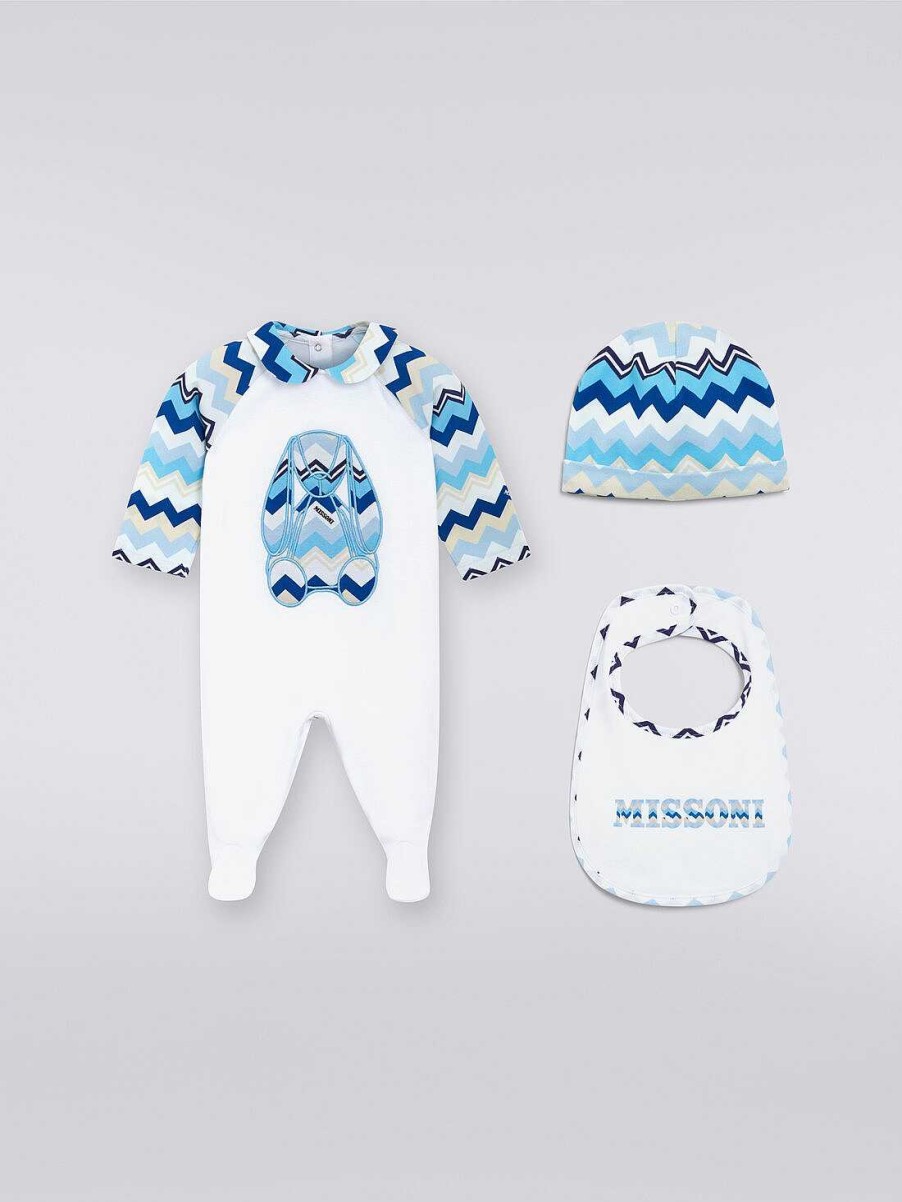 Neonato (0-24 Mesi) Missoni | Completo Due Pezzi In Cotone Multicolore