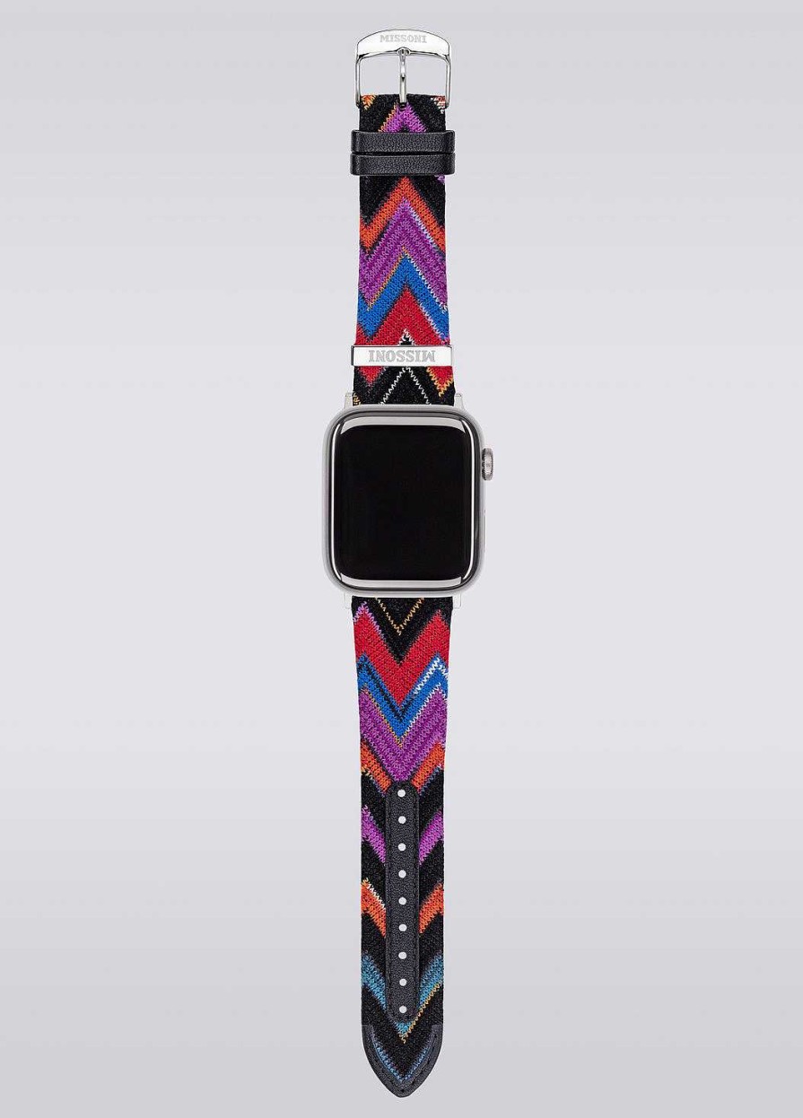 Donne Missoni Orologi | Cinturino Missoni Fabric 24 Mm Compatibile Con Apple Watch Multicolore