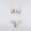 Donne Missoni Costumi Da Bagno | Bikini In Viscosa Effetto Uncinetto Multicolore