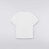 Ragazzo (4-14 Anni) Missoni | T-Shirt In Cotone Con Zig Zag E Logo Nero Bianco