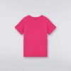 Ragazzo (4-14 Anni) Missoni | T-Shirt In Cotone Con Logo In Rilievo Rosa