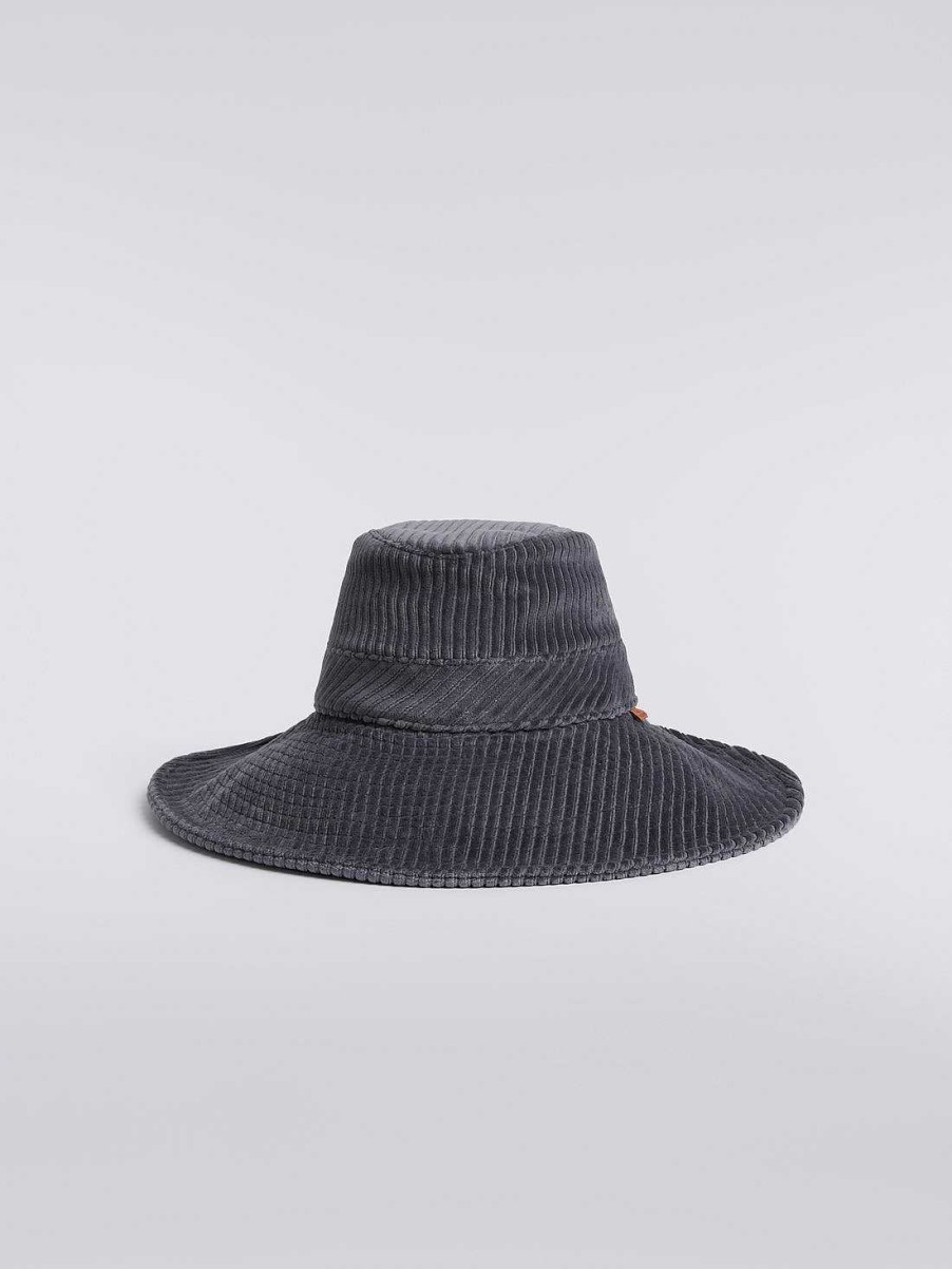 Donne Missoni Cappelli | Cappello A Tesa Larga In Misto Cotone Multicolore