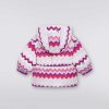 Ragazza (4-14 Anni) Missoni | Giubbino In Nylon Zigzag Con Arricciatura Multicolore