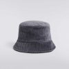 Donne Missoni Cappelli | Cappello Bucket In Misto Cotone A Coste Multicolore