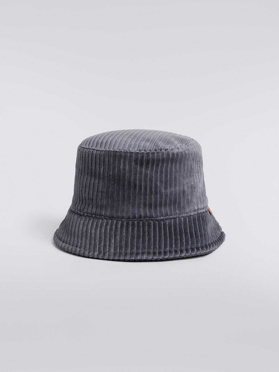 Donne Missoni Cappelli | Cappello Bucket In Misto Cotone A Coste Multicolore