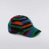 Ragazzo (4-14 Anni) Missoni | Cappello In Misto Lana Fiammata Con Visiera Effetto Pelliccia Multicolore