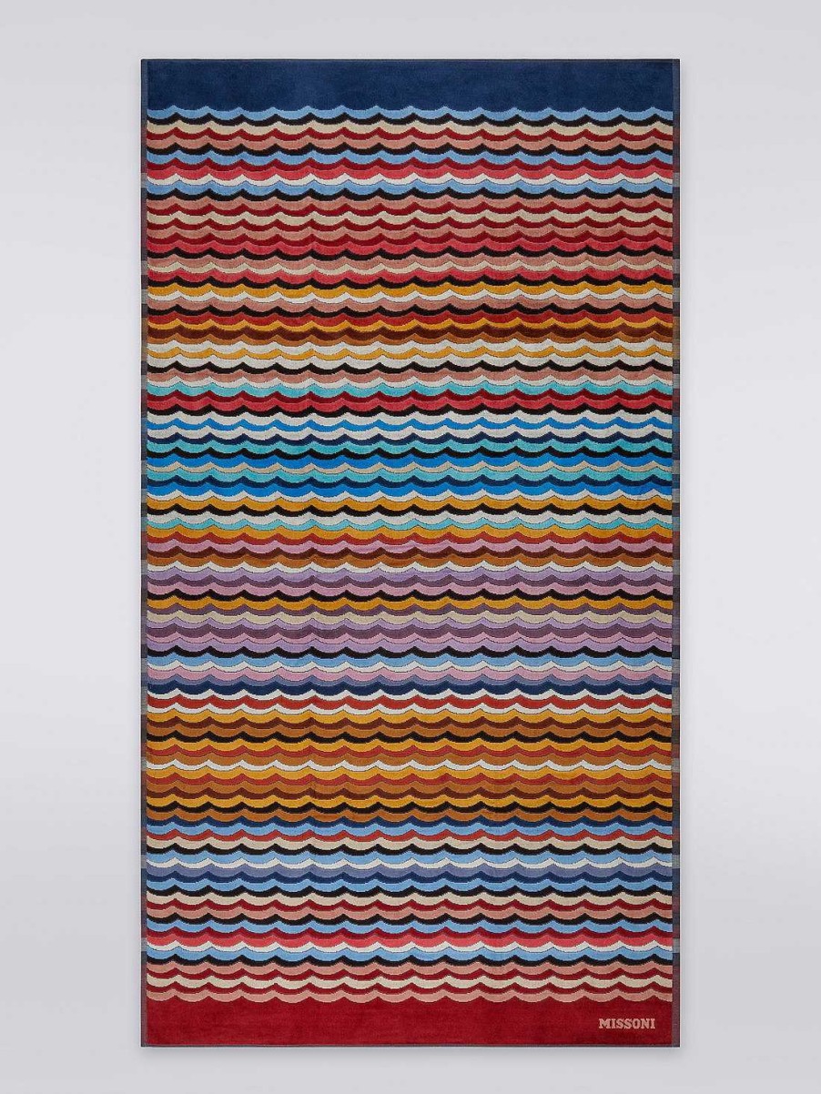 Donne Missoni Asciugamani Da Spiaggia | Telo Mare Beverly 100X180 Multicolore