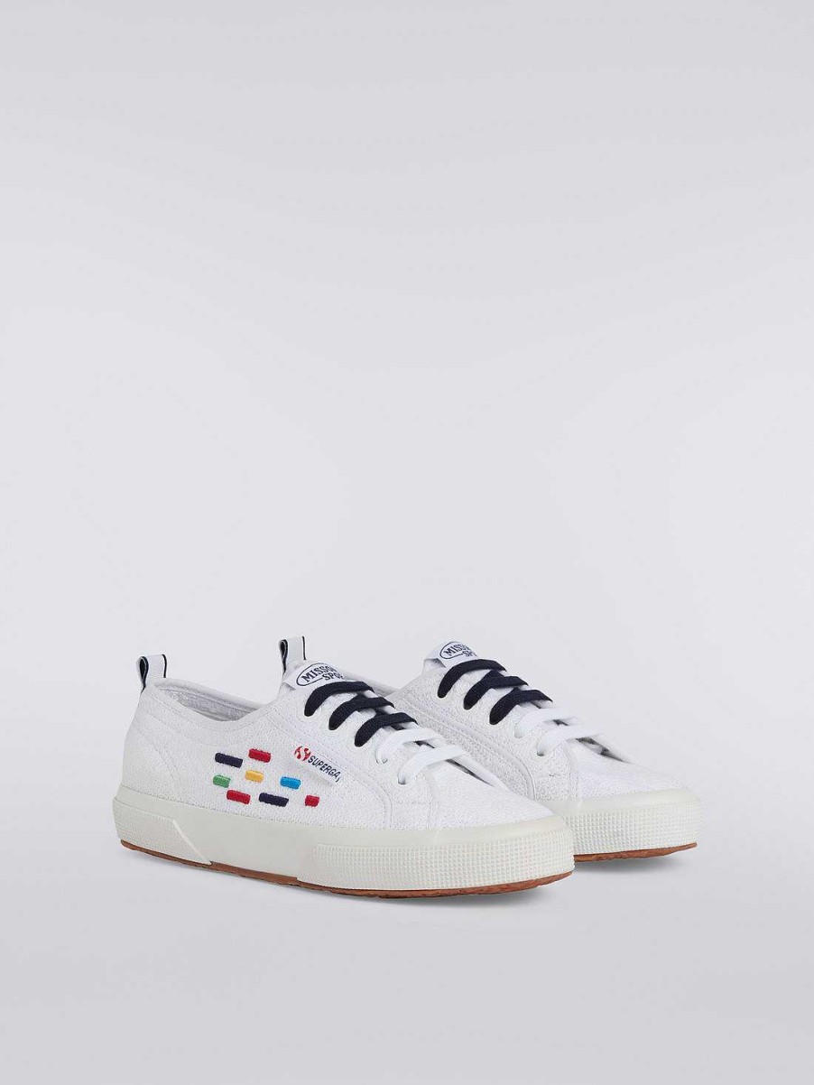 Uomini Missoni Scarpe | Sneaker Superga X Missoni In Cotone Multicolore