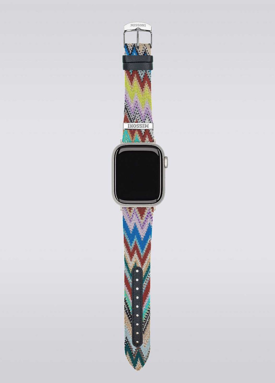 Donne Missoni Orologi | Cinturino Missoni In Tessuto Apple Multicolore