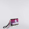 Donne Missoni Accessori | Pochette In Spugna Di Cotone Con Patch Logo Multicolore