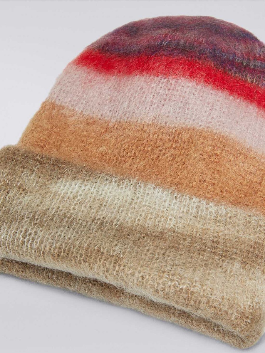 Donne Missoni Cappelli | Cappello In Misto Mohair Rigato Multicolore