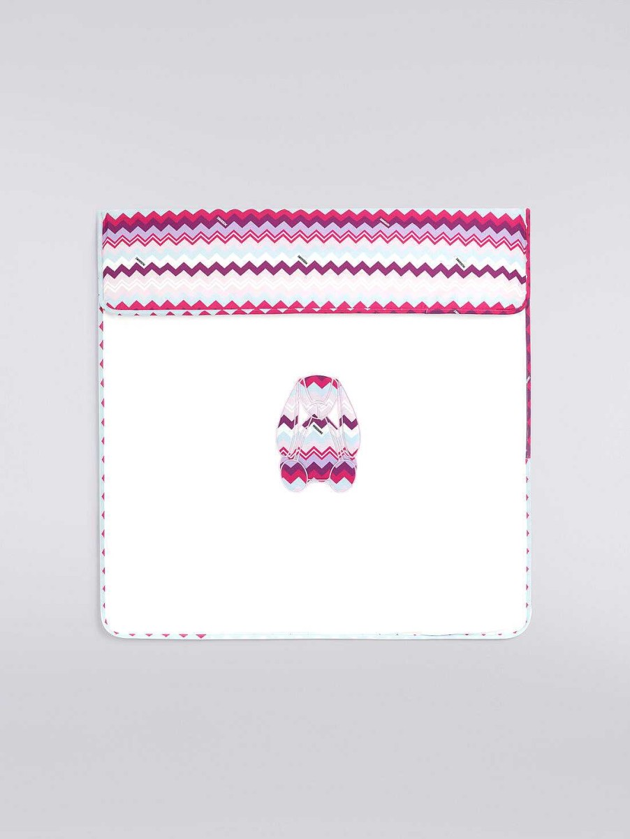 Neonato (0-24 Mesi) Missoni | Coperta Di Cotone Rosa