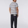 Uomini Missoni Polo E Magliette | T-Shirt Girocollo In Jersey Di Cotone Fiammato Multicolore