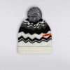 Ragazzo (4-14 Anni) Missoni | Cappello In Lana A Zigzag Nero Bianco