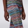 Donne Missoni Vestiario | Leggings In Tessuto Elasticizzato Con Stampa Zigzag Multicolore